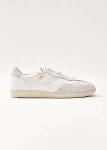 Footwear: Alohas Grey Leather Sneakers