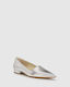 Chaos & Harmony Beatrix Flat - Silver Snake