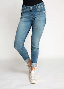 Denim: Zhrill Nova Jean - Medium Blue