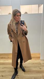 Jackets: FRNCH Delphina Coat - Camel