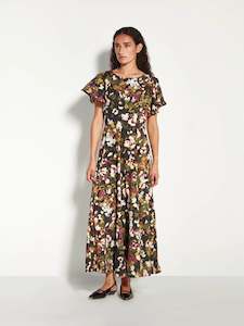 Dresses: Juliette Hogan Boston Dress - Buttercup Floral