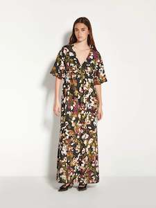Dresses: Juliette Hogan Seraphina Dress - Buttercup Floral