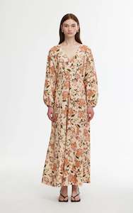 Dresses: Kinney Megan Dress - Garden