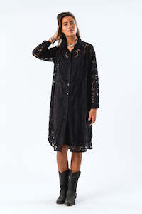 Dresses: Lollys Laundry Mumba Shirt - Black