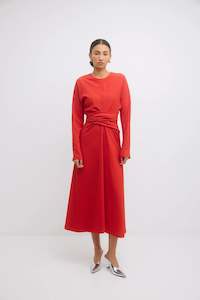 Dresses: Gregory Sol Dress - Lipstick