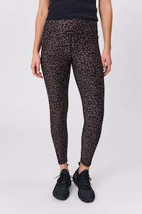 Trousers: Marlow Pace 7/8 Legging - Cheetah Print