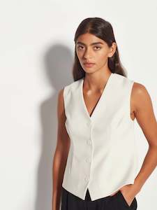 Juliette Hogan: Juliette Hogan Foundation Suiting - Vince Vest
