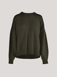 Sills: Sills Halden Merino Weekender - Dark Moss