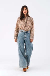 Lollys Laundry: Lollys Laundry Rae Shirt - Flower