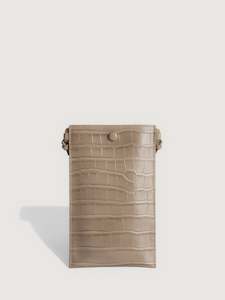 Accessories: Yu Mei Luci Bag - Dune Croc