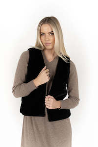 Humidity: Humidity Vienna Vest - Black