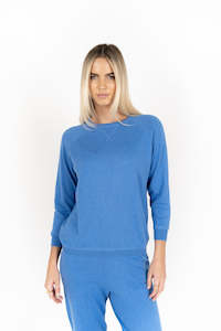 Humidity: Humidity Lexie Sweater - Blue