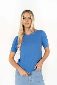 Under 100: Humidity Kiki Tee - Blue