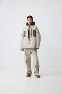 Sale Jackets Coats: Ricochet Padded Flynn Jacket - Light Taupe