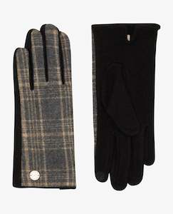 Unmade: Unmade Copenhagen Kumi Gloves - Art Grey/Beige