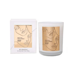 Ginger Me: Ginger & Me Mindfulness Candle - Grateful