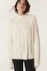 Cable Cashwool Cable Jumper - Milk