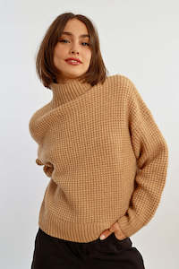 30 Off All Jackets: Lili Sidonio Beige Knitted Sweater