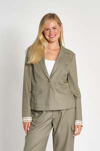 Jackets: Trudi Jacket - Olive