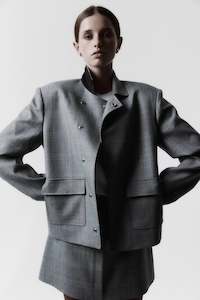 Jackets: Bianca Jacket - Houndstooth