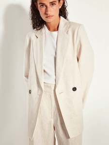 Jackets: Wills Blazer - Vintage Linen