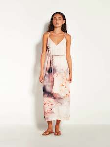 Dresses: Always Slip Bloom Crepe