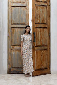 Dresses: Lillian Dress - Kaffir Print