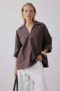 Tops: Silvio Top Short Sleeve - Barolo