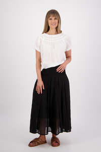 Skirts: Parson Skirt - Black