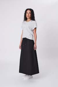 Skirts: Cascade Skirt - Black