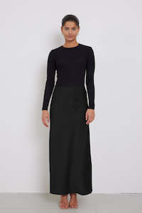 Skirts: Joanelle Skirt - Black