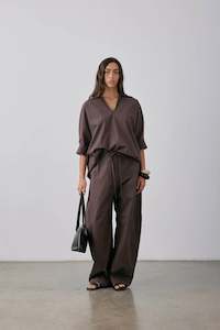 Trousers: Meyer Pant - Barolo