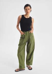 Trousers: Charlie Cargo Pant - Khaki