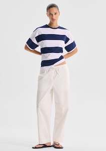 Trousers: Everett Pant - White