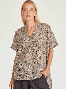 Sills: Anita Print Top - Leopard