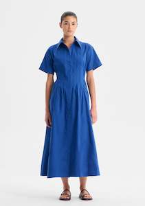 Morrison: Arabella Shirt Dress - Cobalt