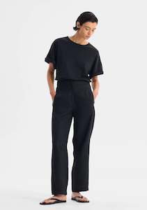 Morrison: Morrison Jackson Linen Pant - Black