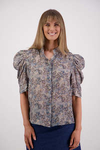 Briarwood: Stevie Shirt - Denim Daisy