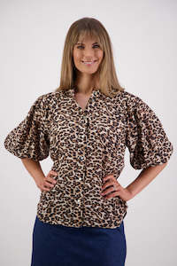 Briarwood: Sophia Top - Leopard