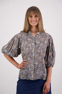Briarwood: Sophia Top - Denim Daisy