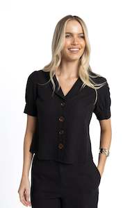 Humidity: Peta Shirt - Black