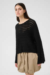 Knitwear: Venus Pullover - Black