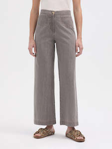 Denim: Grey Denim Jeans