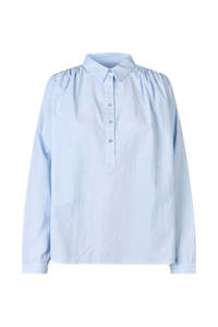 Lollys Laundry: Lari Shirt - Light Blue
