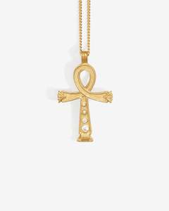 Accessories: Cairo Necklace - 18K Gold Vermeil