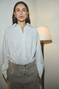 Karen By Simonsen: Uda Long Shirt - White