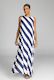 Finally Here Dress - Navy/White Stripe