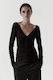 Ruched Long Sleeve Top - Balsamic