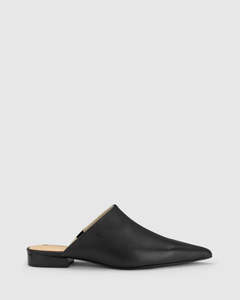 Footwear: Valor Mule - Black