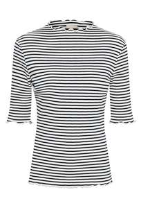Tops: Candace Tee Short Sleeve - Stripe